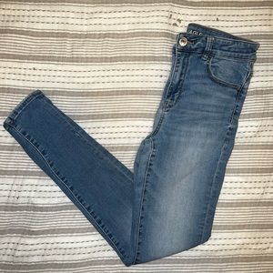 Womens American Eagle High Waisted Skinny Jeans